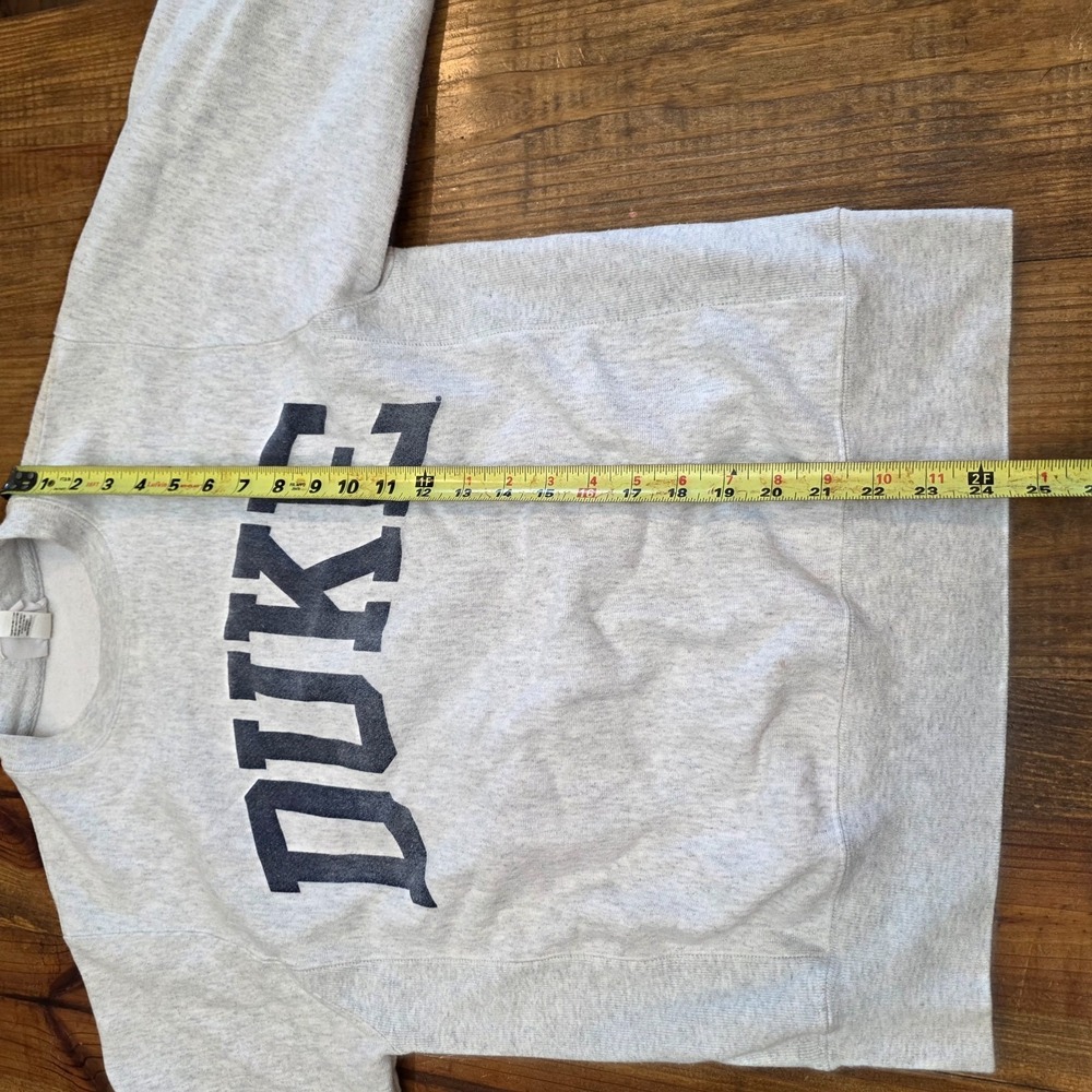 Duke University Y2K Vtg Champion Reverse Weave Crew Neck Sweatshirt Small - Picture 4 of 9